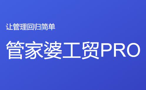 管家婆工貿(mào)PRO